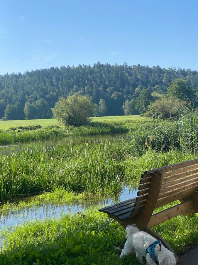 Idyllische Ferienwohnungen In Mossendorf Blick Zur Naab Burglengenfeld Ngoại thất bức ảnh